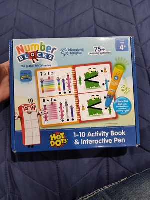 Hot Dots Numberblocks Activity Book & Interactive.good For Home Schooling 