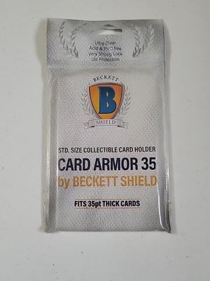 Beckett Shield Card Armor 35 PT One Snap Touch UV Protect 