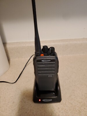 KIRISUN DP485 two way radio Complete With Charger EUC TESTED SAVE HUGE SHIP FREE