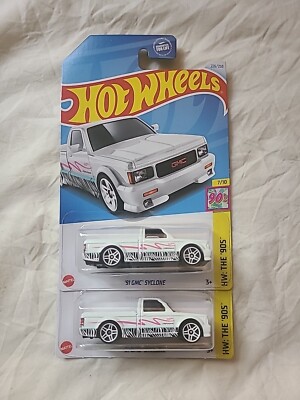 2024 HOT WHEELS '91 GMC SYCLONE HW THE 90s TRUCKS NEW CASE M Lot Of 2
