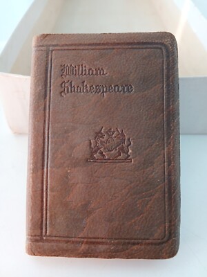 Rare KnickerBocker New York William Shakespeare KING HENRY VIII Leather book 