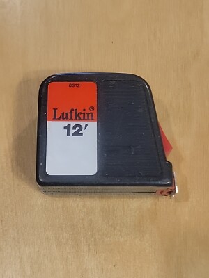 Vtg LUFKIN 12 ft  8312  COMPACT TAPE MEASURE  ️ USA
