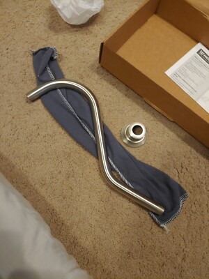 MOEN Waterhill S113BN 14'' Shower Arm & Flange in Brushed Nickel 