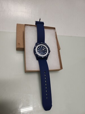 Nautica Ibiza Men's Navy Watch 46mm Blue Silicone - A4