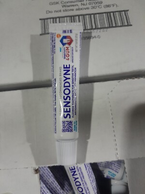 10-pack Sensodyne Sensitivity &Gum Toothpaste Mint - 0.8 oz sample (05/2025)
