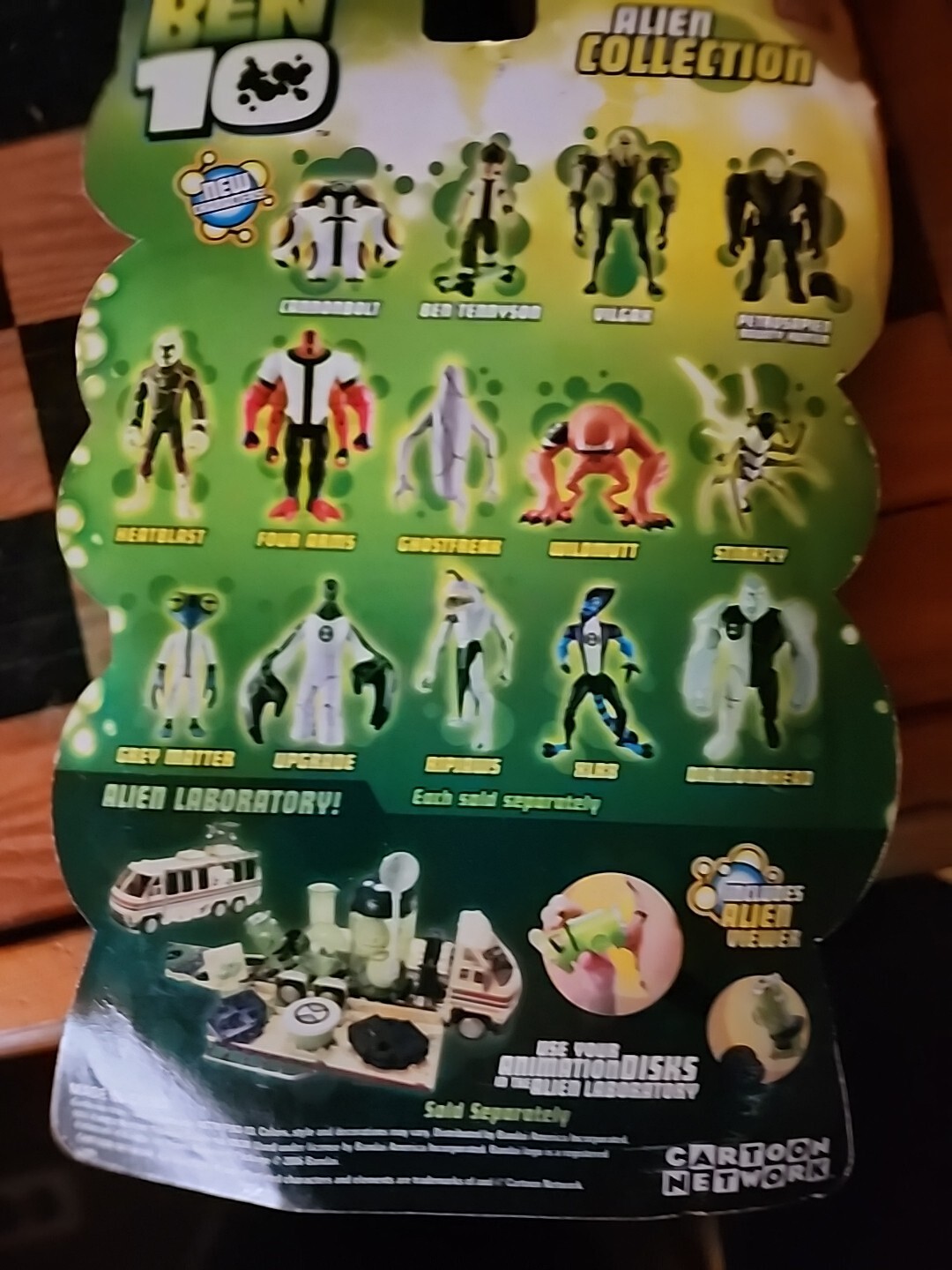 NIB Ben 10 Alien Collection Petrosapien Bounty Hunter 2006 Series 1 MOC