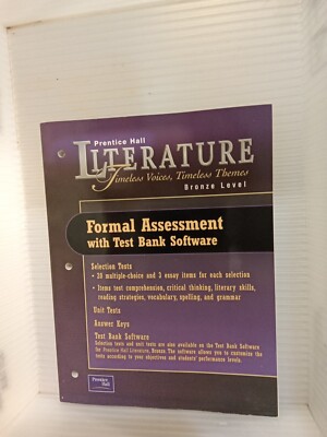 Formal Assessment with Test Bank Software CDs VG FREE SHIPPING