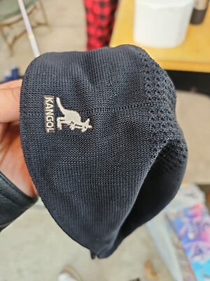100% Authentic Mens KANGOL Tropic Ventair 504 Black Sz XL
