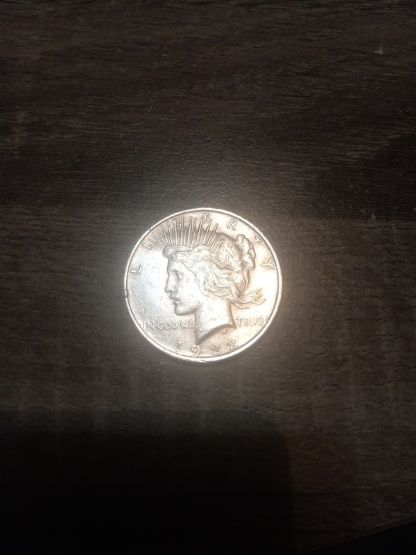 1922 $1 Peace Dollar