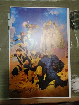 X-MEN 97 #1 ARIEL OLIVETTI Virgin  WhatNot Trading Pack - It Has Issues, See Pic