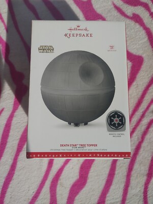 2016 Hallmark Keepsake Star Wars Death Star Christmas Tree Topper
