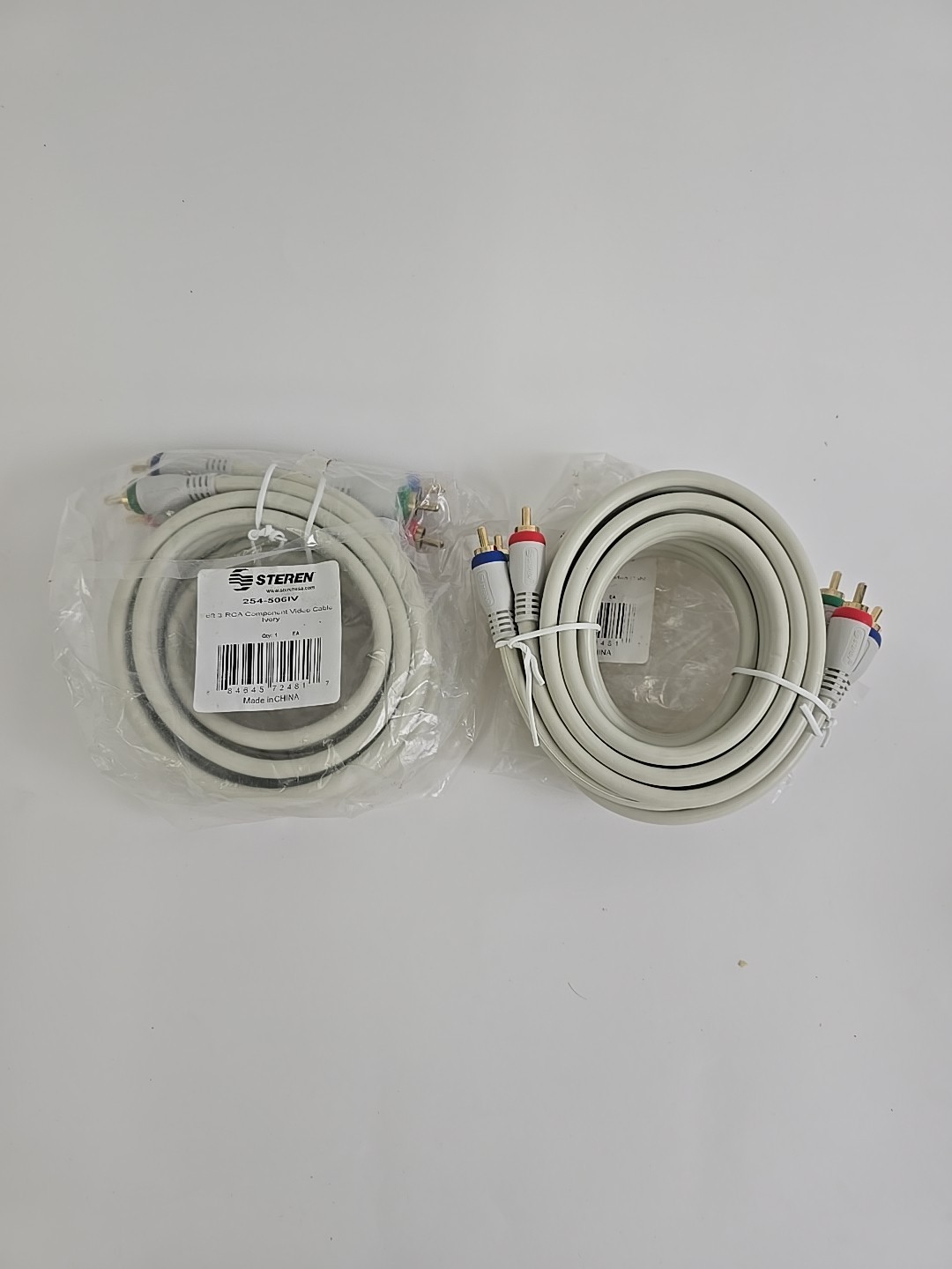 Python Component HD Video 3-RCA Cable - Lot Of 2