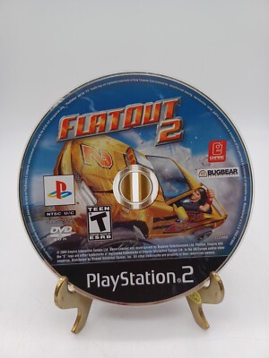 FlatOut 2 (PS2 Sony PlayStation 2) - DISC ONLY - No Case or Manual.
