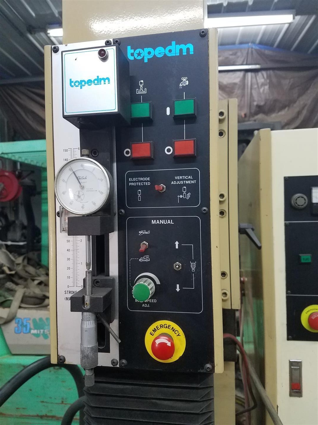 EDM, TAI-I Electron Machining TOP Spark Erosion Machine - as is