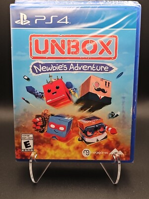 Unbox: Newbie's Adventure (PlayStation 4, PS4, 2017) New Sealed Promo Copy