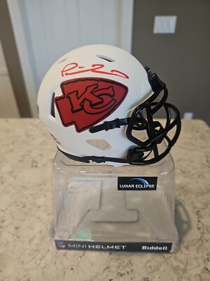 Patrick Mahomes Signed Chiefs Lunar Eclipse Riddell Mini Helmet - (Beckett COA)