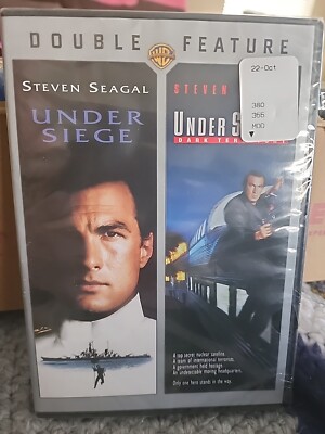 UNDER SIEGE & UNDER SIEGE 2 - Steven Seagal Double Feature DVD NEW SEALED