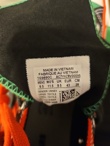 Pre-owned Converse X Denim Tears Chuck Taylor 70 High Top Green Black Beauty Juneteenth Us In Multicolor