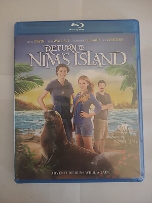 Return To Nim's Island (Blu-Ray + DVD) - Blu-ray - New -Buy 2 Get 1 Free