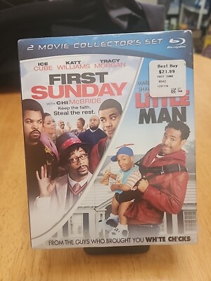 New Sealed First Sunday & Little Man Blu-Ray 2 Movie Collector's Set Best Buy
