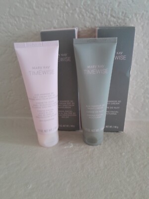 MARY KAY TIMEWISE AGE MINIMIZE 3D NIGHT/DAY CREAM SET  Combination Oil