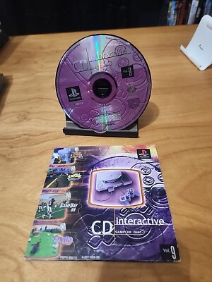 Interactive CD Sampler Disc Vol. 9 - Sony Playstation PS1 1998