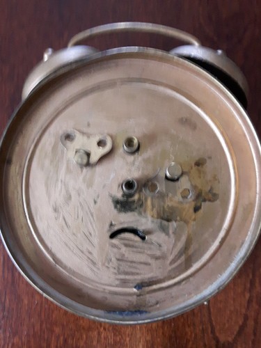 antique Schuler alarm clock