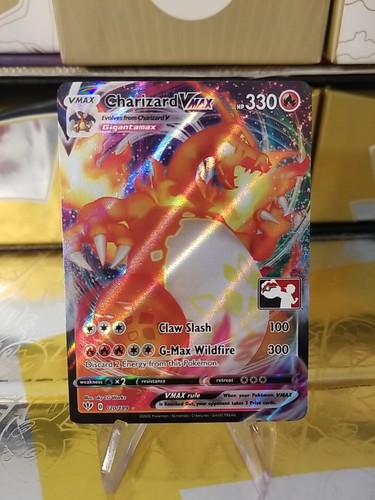 Charizard Vmax Pokemon Prize Pack Series 1 Promo Pokemon Card NM