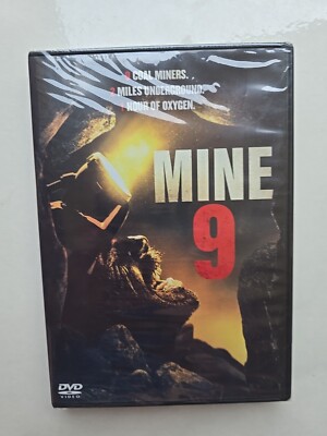 Mine 9 DVD 2019 Drama Thriller Movie Trapped Underground Miners Unrated 