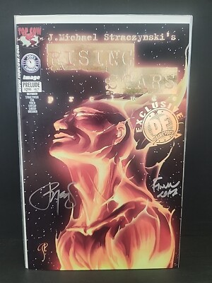 Rising Stars Prelude Dynamic Forces Gold Foil Variant Signed X 2 Image
