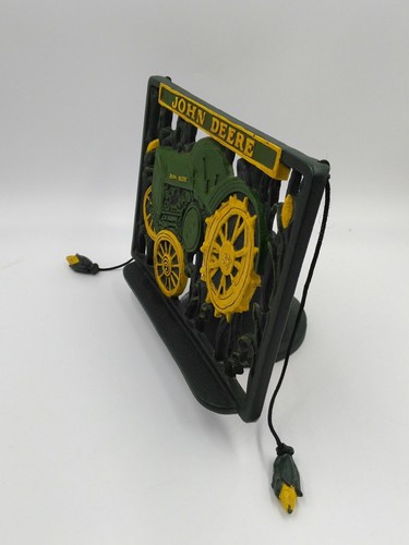 John deere Cast Iron cookbook Recipe stand holder Corncob holders