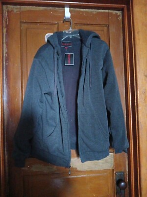 Espada Jacket Lined Hoodie With Zippered Front.