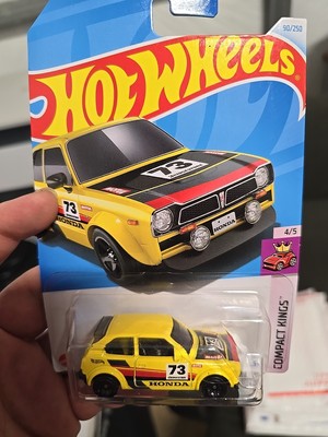 2024 Hot Wheels '73 Honda Civic Custom #90/250 Compact Kings #4/5 