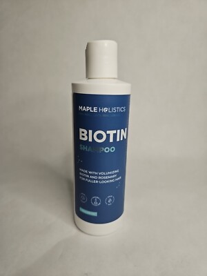 Maple Holistics Biotin Shampoo with Volumizing Biotin & Rosemary 8 oz. EXP 01/26