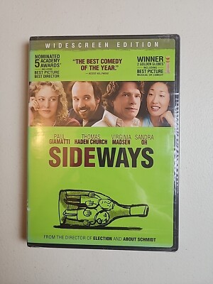 Sideways (DVD, 2009, Widescreen) Brand New Free Fast Shipping 