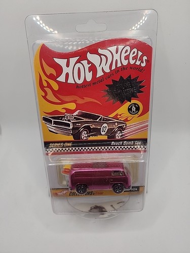 ホットウィール 2002 RLC HOLIDAY CAR BEACH BOMB HOT WHEELS RLC VW T2 REDLINE BEACH BOMB TOO PINK 2002