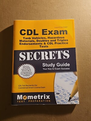 CDL Exam Secrets Study Guide By Momentrix Test Prep 2015