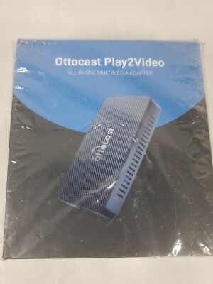 OTTOCAST Play2Video Pro Wireless CarPlay Android Auto Adapter Built-in...