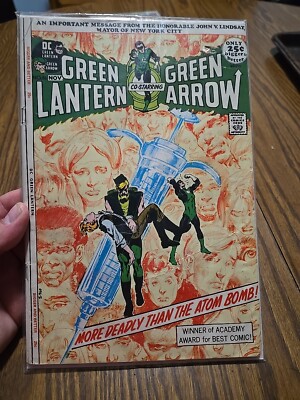 Green Lantern Green Arrow # 86 VG/FN DC Comic Book Neal Adams Drug Issue 10 J225