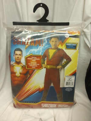 SHAZAM DC Kids Boys Costume Cosplay Superhero Halloween