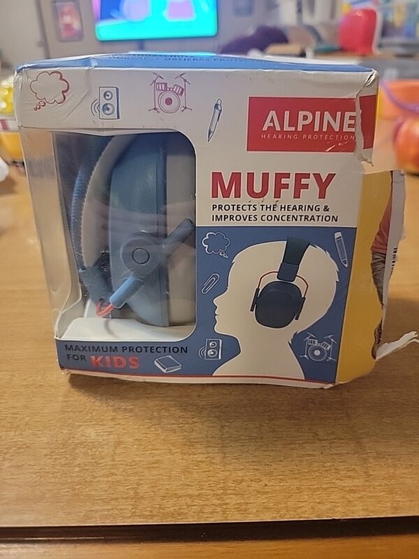 Alpine Muffy Noise Cancelling Headphones Earmuffs for Kids 25dB Noise Reduction