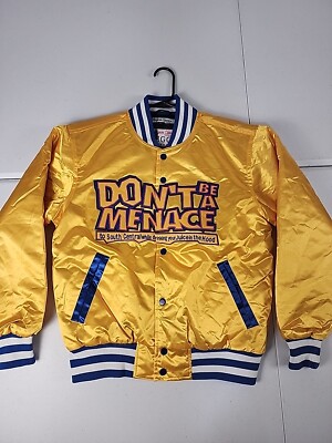 Dont Be A Menace Headgear Classics Satin Jacket Loc Dog NWT Mens SMALL