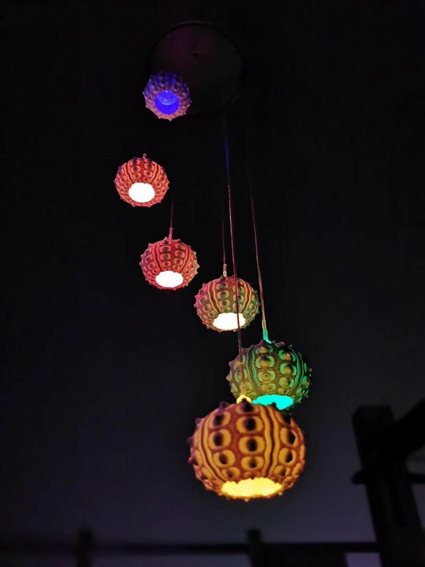 Solar Wind Chimes Outdoor, Color-Changing Solar Hanging Lamp for Garden