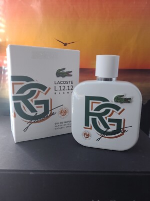 LACOSTE L.12.12 BLANC ROLAND GARROS EDP 3.3. Men Unbox Full Lmtd Edtn