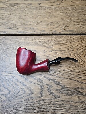 Carlo Scotti Castello Tobacco Pipe Italy Made In Cantu Carved Fleur?