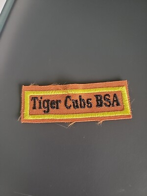 Boy Scout BSA Tiger Cubs BSA Scout Uniform Patch