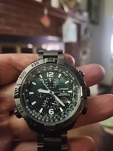 Citizen Men's Navihawk Chronograph Date Eco-Drive Gray Watch