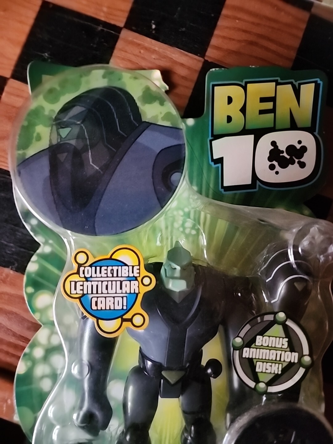 NIB Ben 10 Alien Collection Petrosapien Bounty Hunter 2006 Series 1 MOC