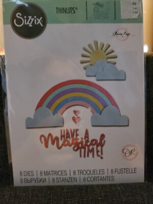 Sizzix Dies Thinlits Rainbow MAGIC