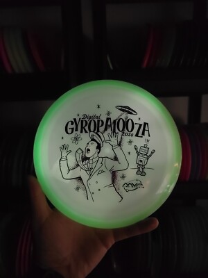 Axiom Total Eclipse Vanish 174g #10 Digital Gyropalooza 2024 Glow Disc Golf Mvp
